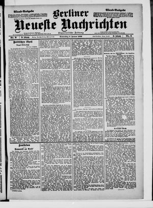Berliner neueste Nachrichten vom 05.01.1899