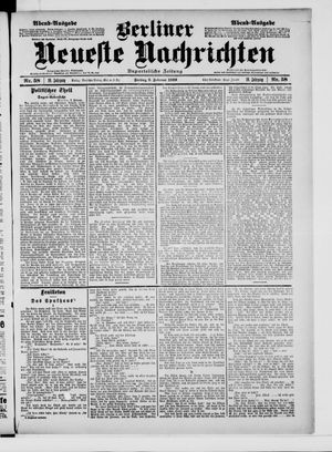 Berliner neueste Nachrichten vom 03.02.1899