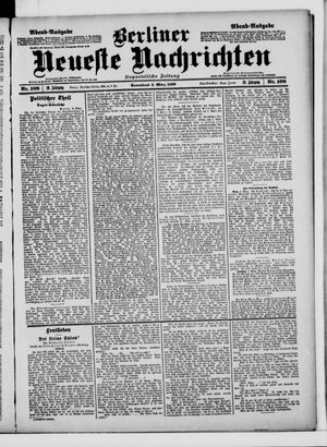 Berliner Neueste Nachrichten vom 04.03.1899