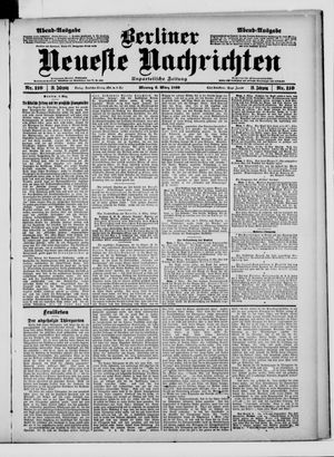 Berliner neueste Nachrichten vom 06.03.1899