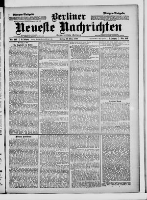 Berliner neueste Nachrichten on Mar 10, 1899