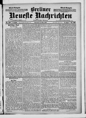 Berliner Neueste Nachrichten vom 11.03.1899