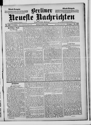 Berliner Neueste Nachrichten on Mar 17, 1899