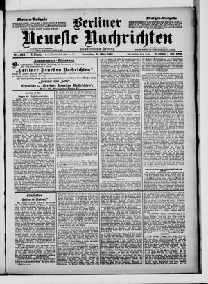 Berliner neueste Nachrichten vom 23.03.1899