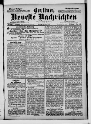 Berliner Neueste Nachrichten on Mar 24, 1899