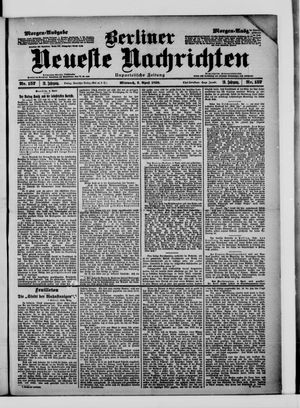 Berliner neueste Nachrichten vom 05.04.1899