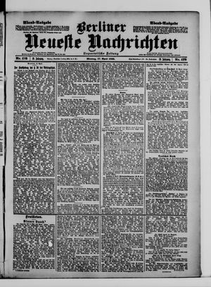 Berliner neueste Nachrichten on Apr 17, 1899