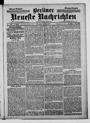 Berliner Neueste Nachrichten vom 22.04.1899