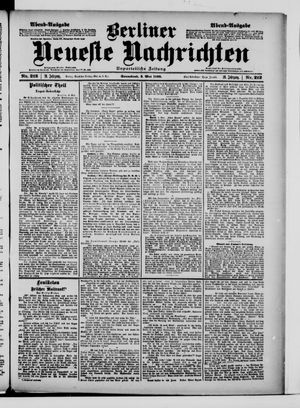Berliner neueste Nachrichten vom 06.05.1899