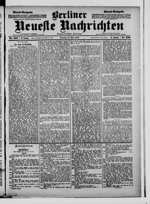 Berliner neueste Nachrichten vom 16.05.1899