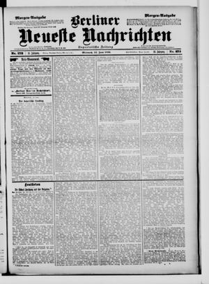 Berliner Neueste Nachrichten on Jun 14, 1899
