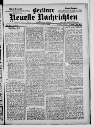 Berliner Neueste Nachrichten vom 20.06.1899