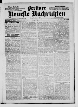 Berliner neueste Nachrichten vom 30.06.1899