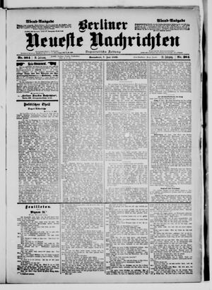 Berliner Neueste Nachrichten on Jul 1, 1899
