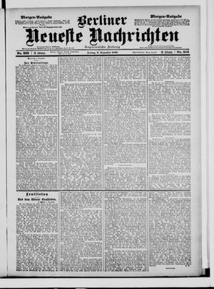 Berliner Neueste Nachrichten on Dec 8, 1899