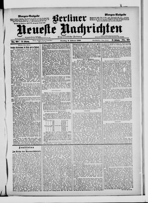 Berliner Neueste Nachrichten on Feb 6, 1900