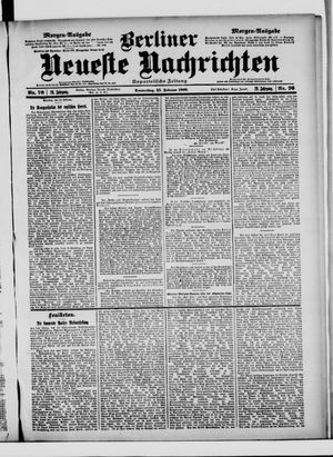 Berliner Neueste Nachrichten vom 15.02.1900