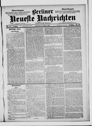Berliner Neueste Nachrichten vom 17.02.1900