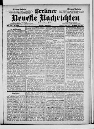 Berliner Neueste Nachrichten on Mar 2, 1900