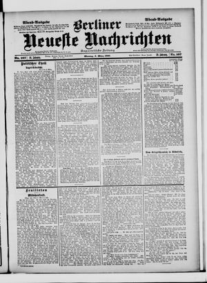 Berliner Neueste Nachrichten vom 05.03.1900