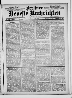 Berliner Neueste Nachrichten vom 07.03.1900