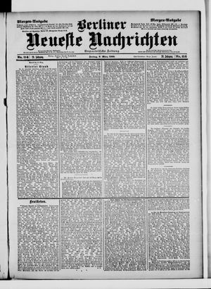 Berliner Neueste Nachrichten vom 09.03.1900