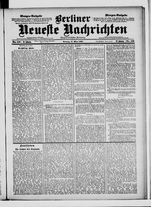 Berliner Neueste Nachrichten vom 11.03.1900