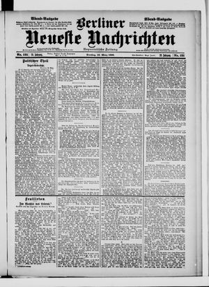Berliner Neueste Nachrichten vom 13.03.1900
