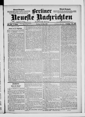 Berliner Neueste Nachrichten vom 20.03.1900