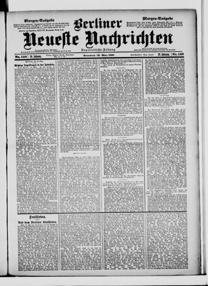 Berliner Neueste Nachrichten vom 24.03.1900
