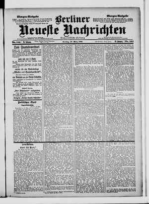 Berliner Neueste Nachrichten on Mar 27, 1900