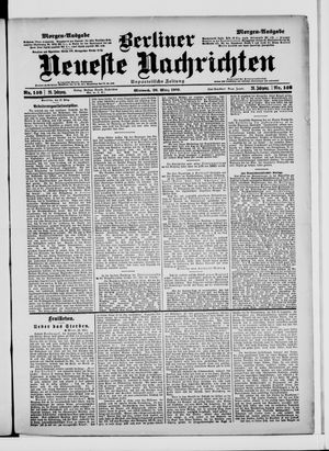 Berliner Neueste Nachrichten on Mar 28, 1900
