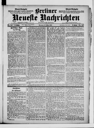 Berliner Neueste Nachrichten on Mar 28, 1900