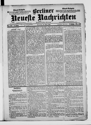 Berliner Neueste Nachrichten on Mar 29, 1900
