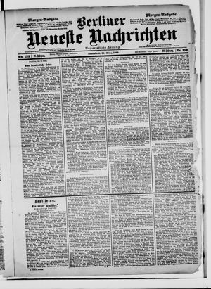 Berliner Neueste Nachrichten on Mar 31, 1900