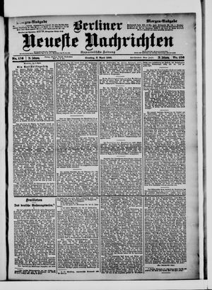 Berliner Neueste Nachrichten vom 03.04.1900