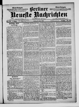 Berliner Neueste Nachrichten vom 20.04.1900