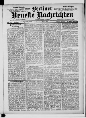 Berliner Neueste Nachrichten vom 03.05.1900