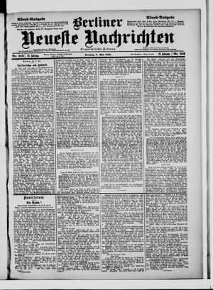 Berliner Neueste Nachrichten vom 08.05.1900