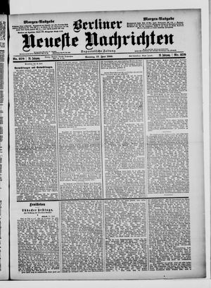 Berliner Neueste Nachrichten vom 17.06.1900