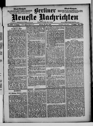 Berliner Neueste Nachrichten vom 18.06.1900