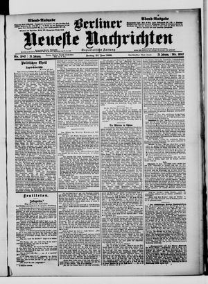 Berliner Neueste Nachrichten vom 22.06.1900