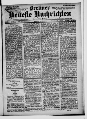 Berliner Neueste Nachrichten vom 30.06.1900
