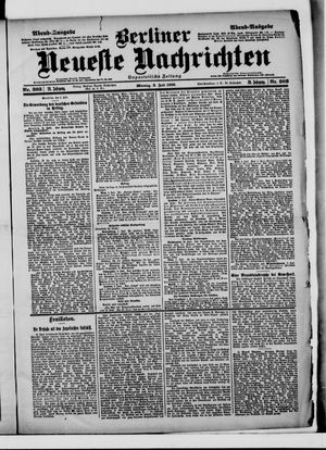 Berliner Neueste Nachrichten vom 02.07.1900