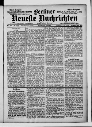 Berliner Neueste Nachrichten on Jul 7, 1900