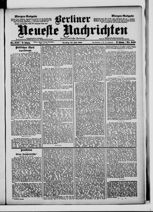 Berliner Neueste Nachrichten vom 24.07.1900