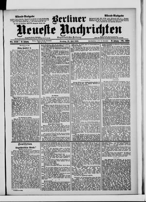 Berliner Neueste Nachrichten vom 31.07.1900