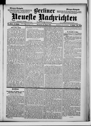 Berliner Neueste Nachrichten vom 18.08.1900