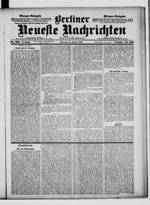 Berliner Neueste Nachrichten vom 17.10.1900