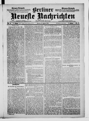 Berliner Neueste Nachrichten vom 04.01.1901